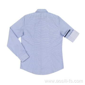 Men's Long Sleeve Woven Shirts in summer